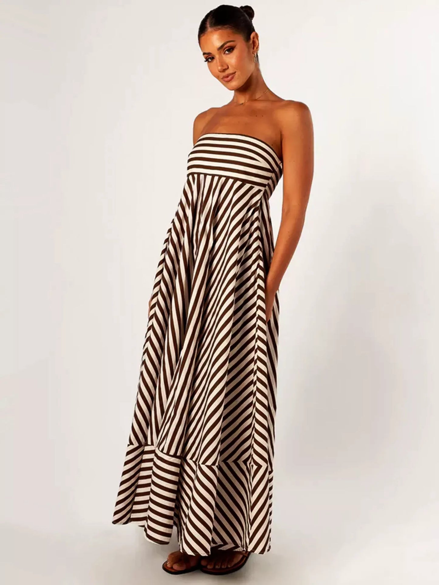 ENCANTO - VESTIDO LARGO DRAPED