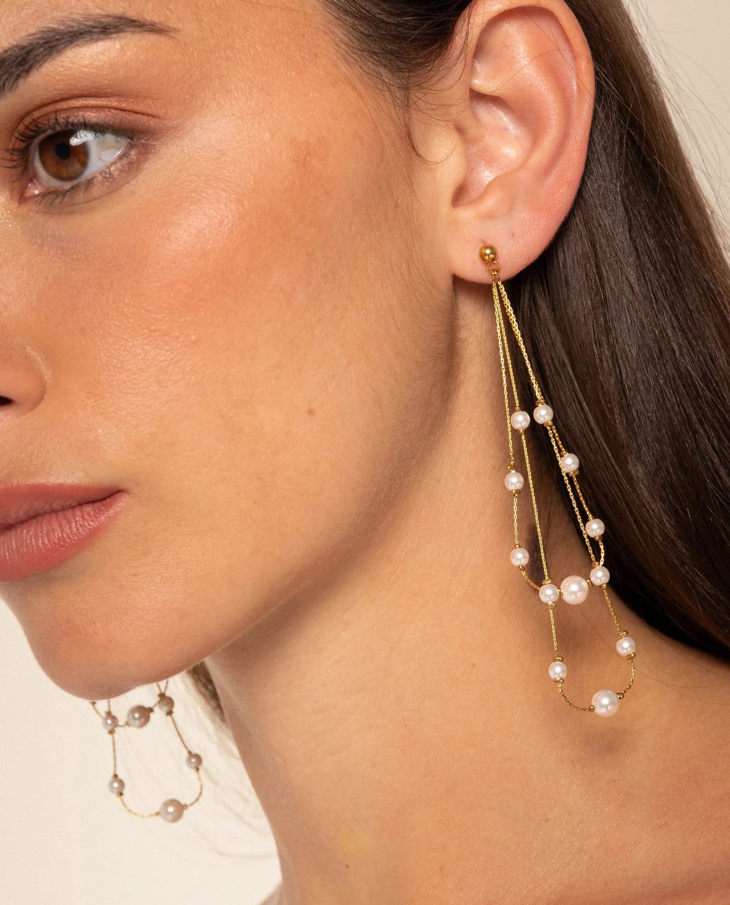 PENDIENTES KOS · PERLA