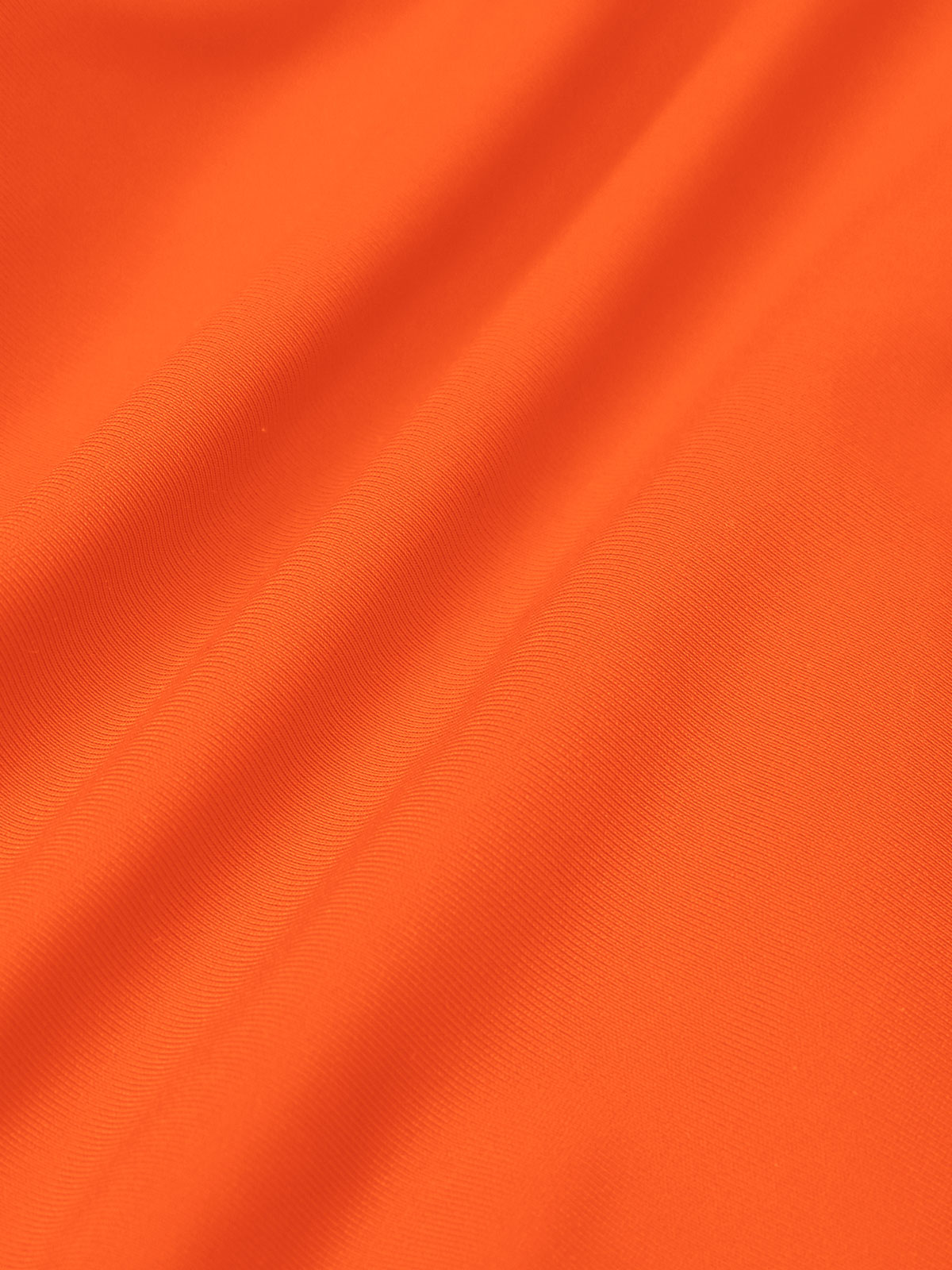 Bikini Top de Cuello en U Naranja ECONYL®