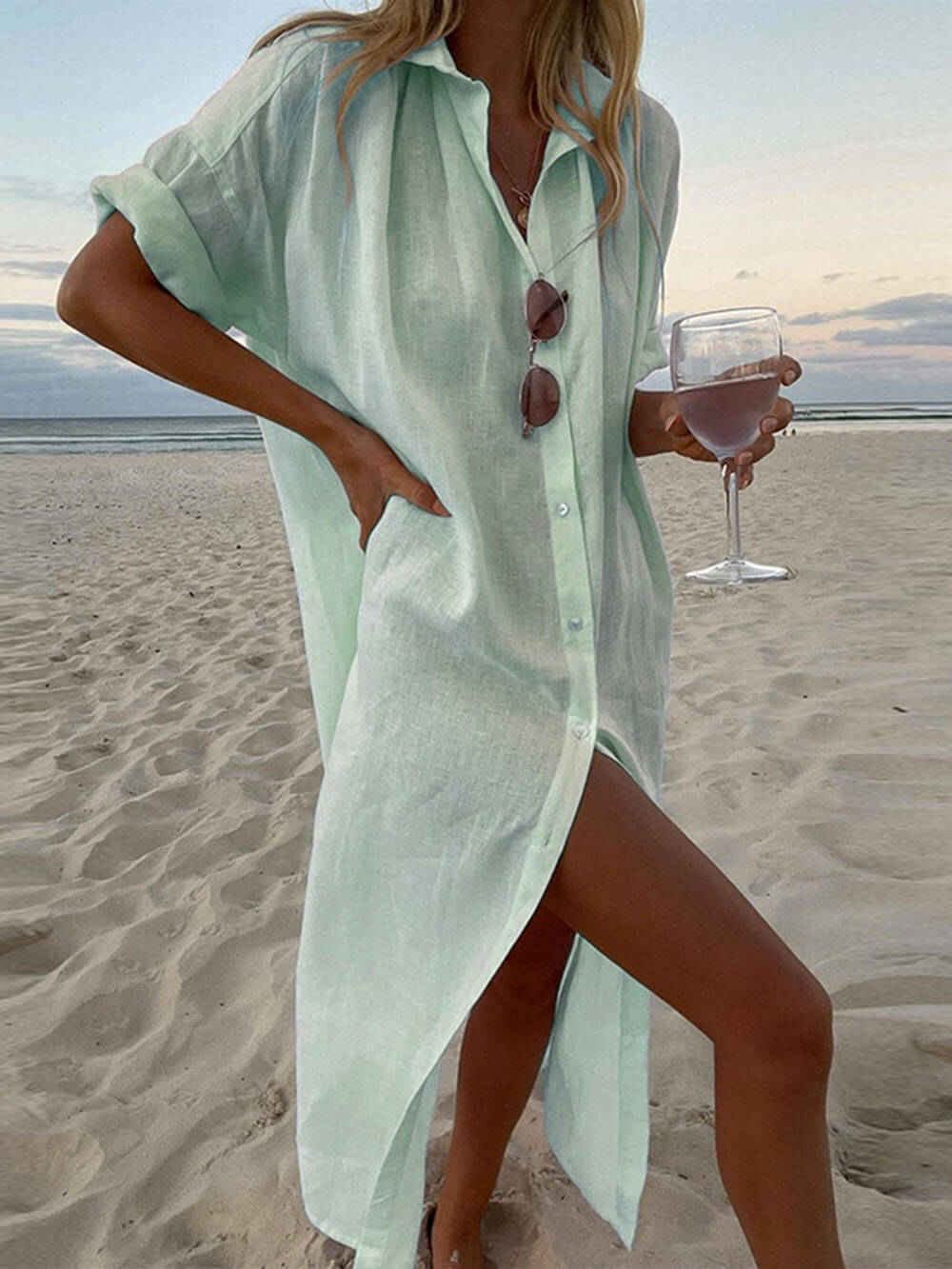 ESMERALDA - SATIN MAXI