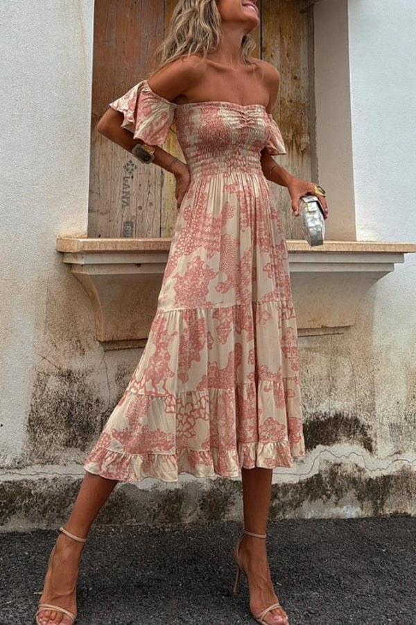 BÁRBARA - VESTIDO ESTAMPADO ROMÁNTICO