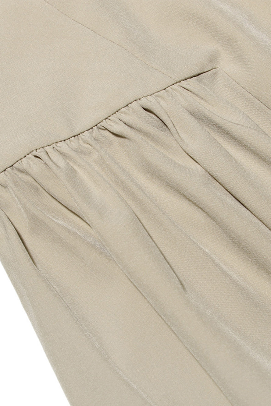ALCAIDE - VESTIDO MIDI ALBARICOQUE