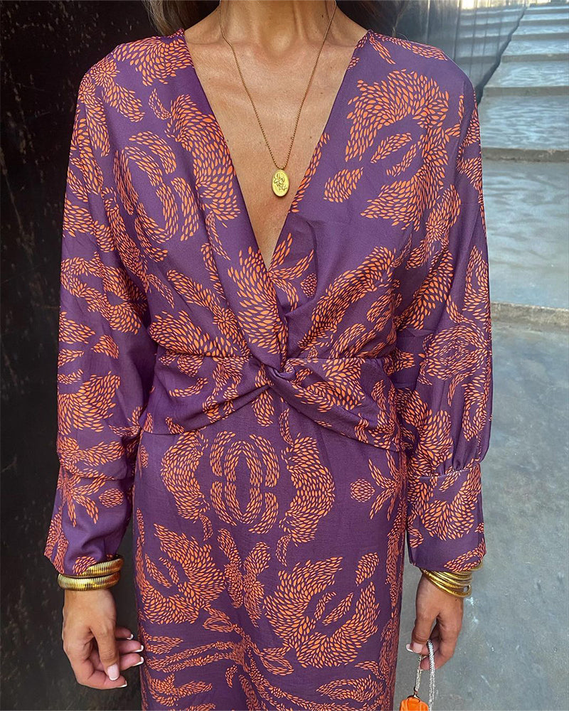 ANITA - VESTIDO CON ESCOTE EN V