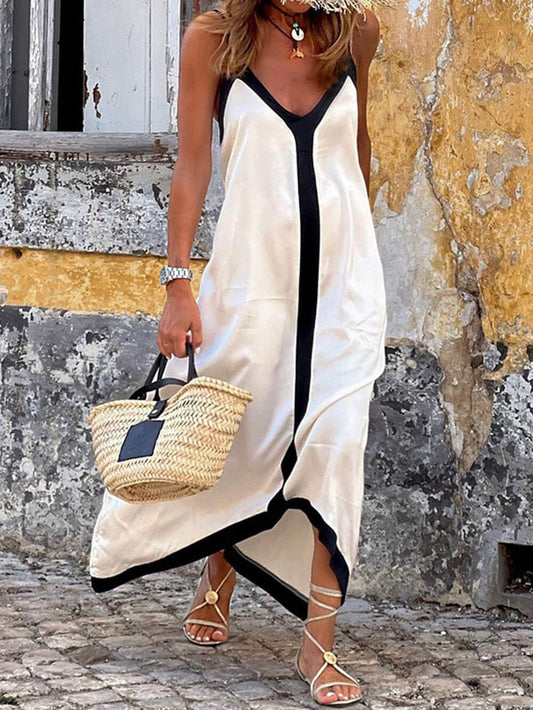 DIANA - VESTIDO MIDI A BLOQUES