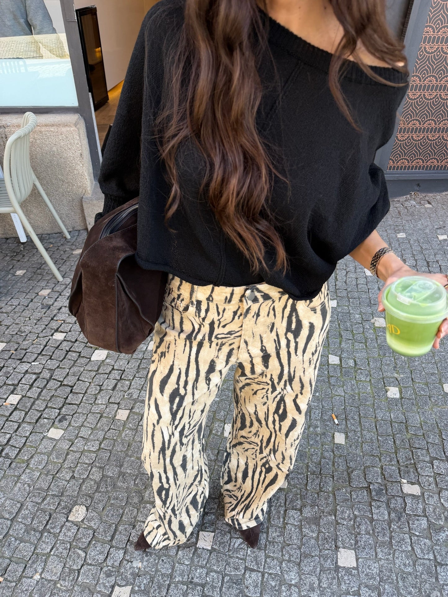 Paula | Pantalones Estampado de Cebra
