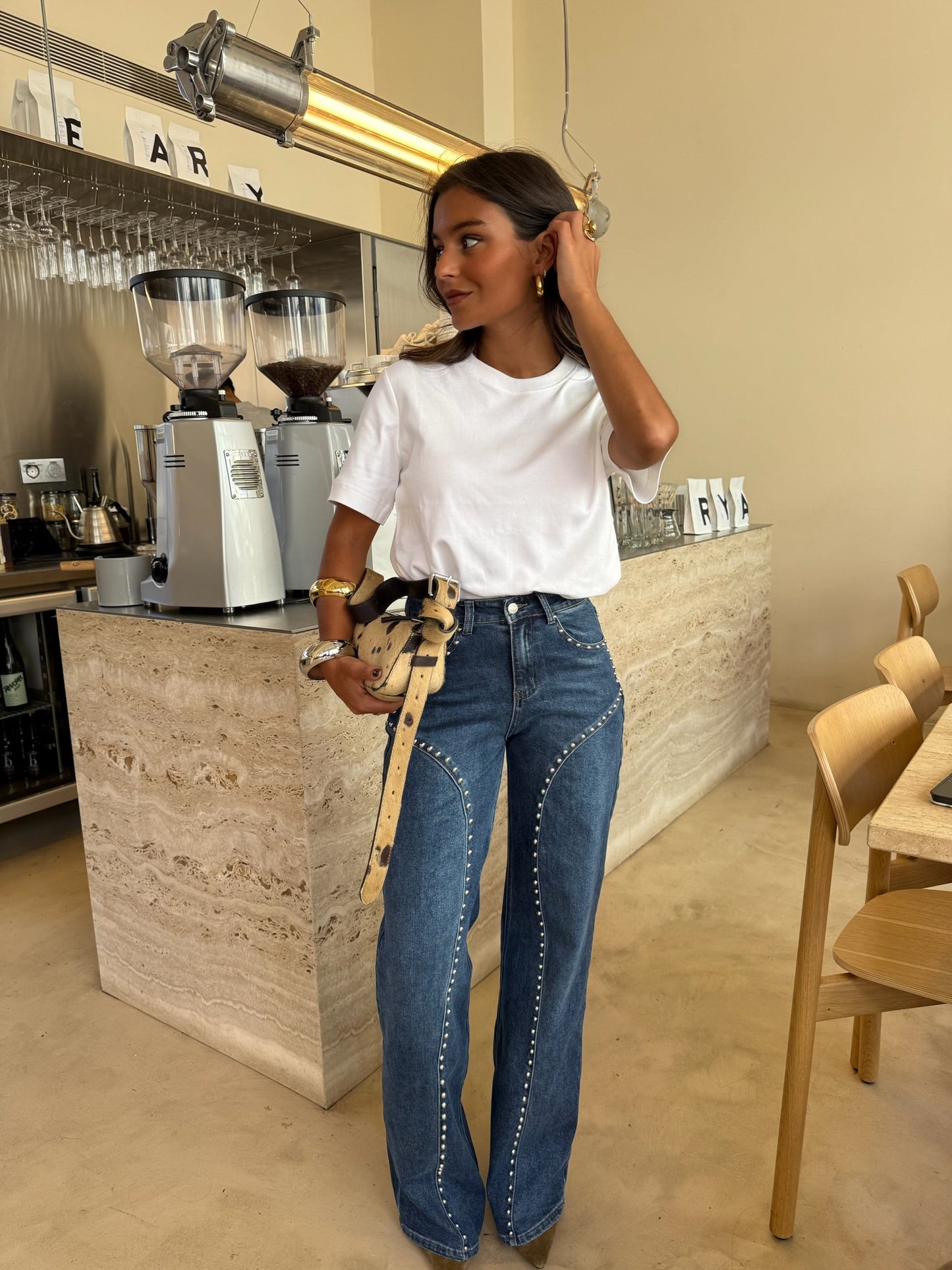 Julia | Jeans con Tachuelas