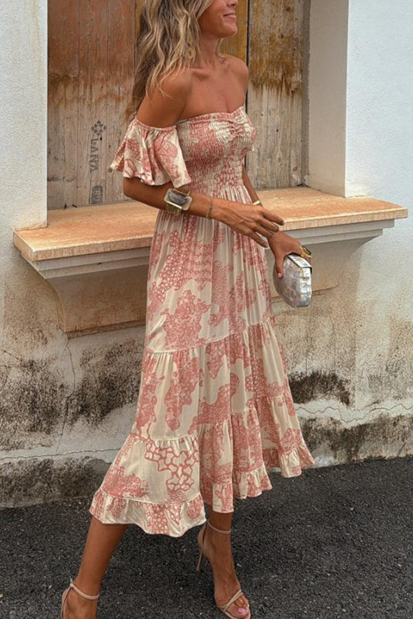 BÁRBARA - VESTIDO ESTAMPADO ROMÁNTICO