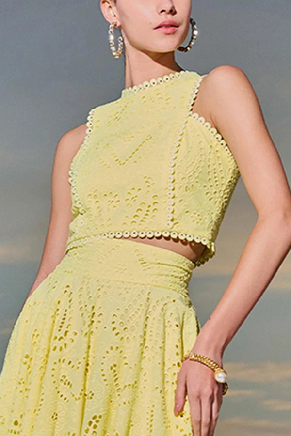 VENECIA - CONJUNTO CON BORDADOS