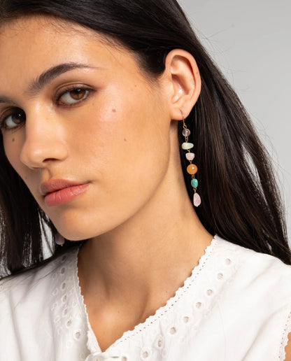 PENDIENTES PRAIANO · MULTICOLOR