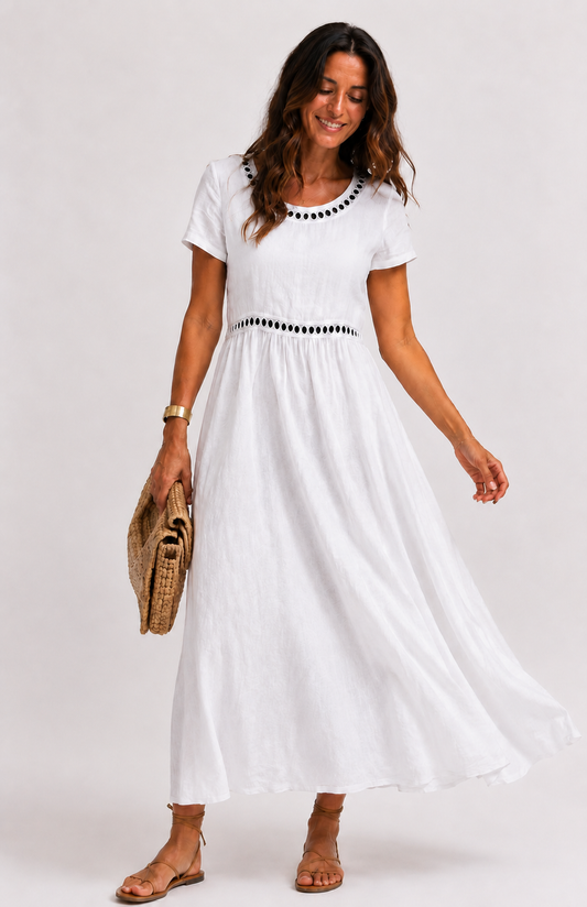 Lucía | Vestido Bordado