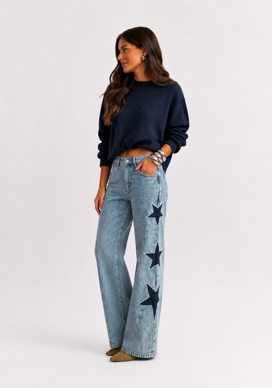 Rocío | Jeans Denim Estrella