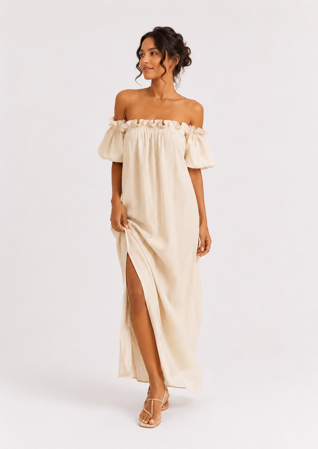 CAPRI | Vestido volantes