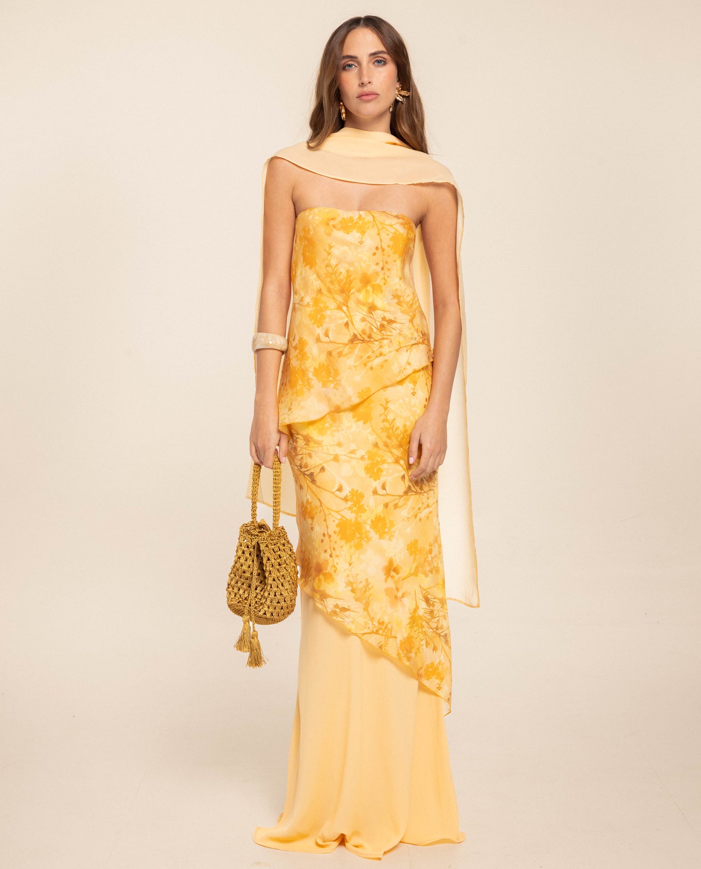 BOLSO OMBRA  · DORADO