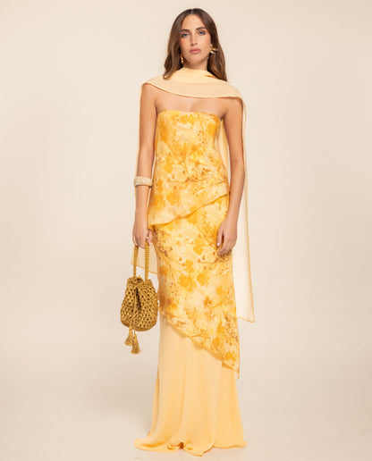 BOLSO OMBRA  · DORADO