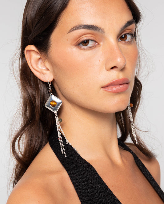 BLOOM EARRINGS · SILVER