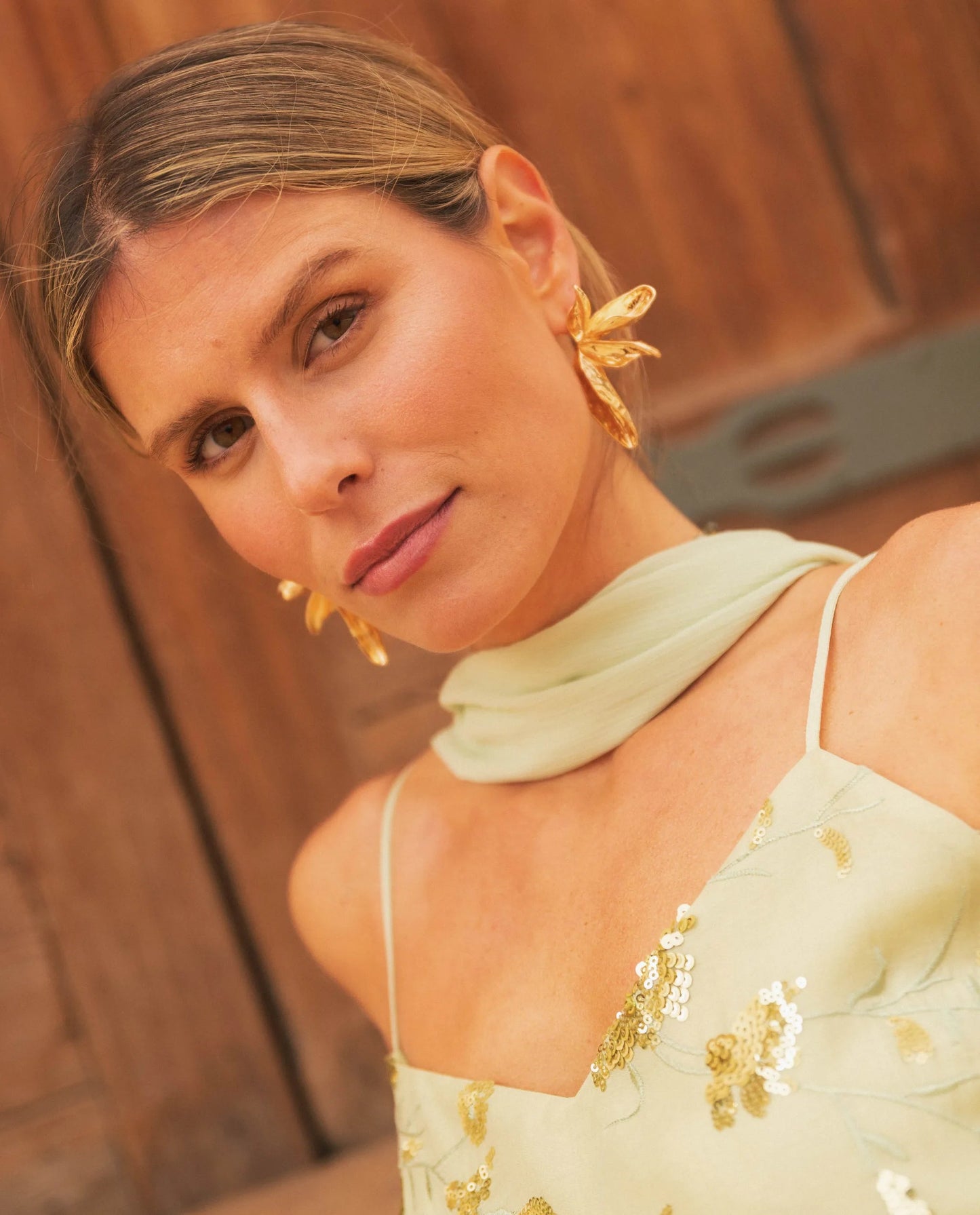 PENDIENTES GAIA · DORADO