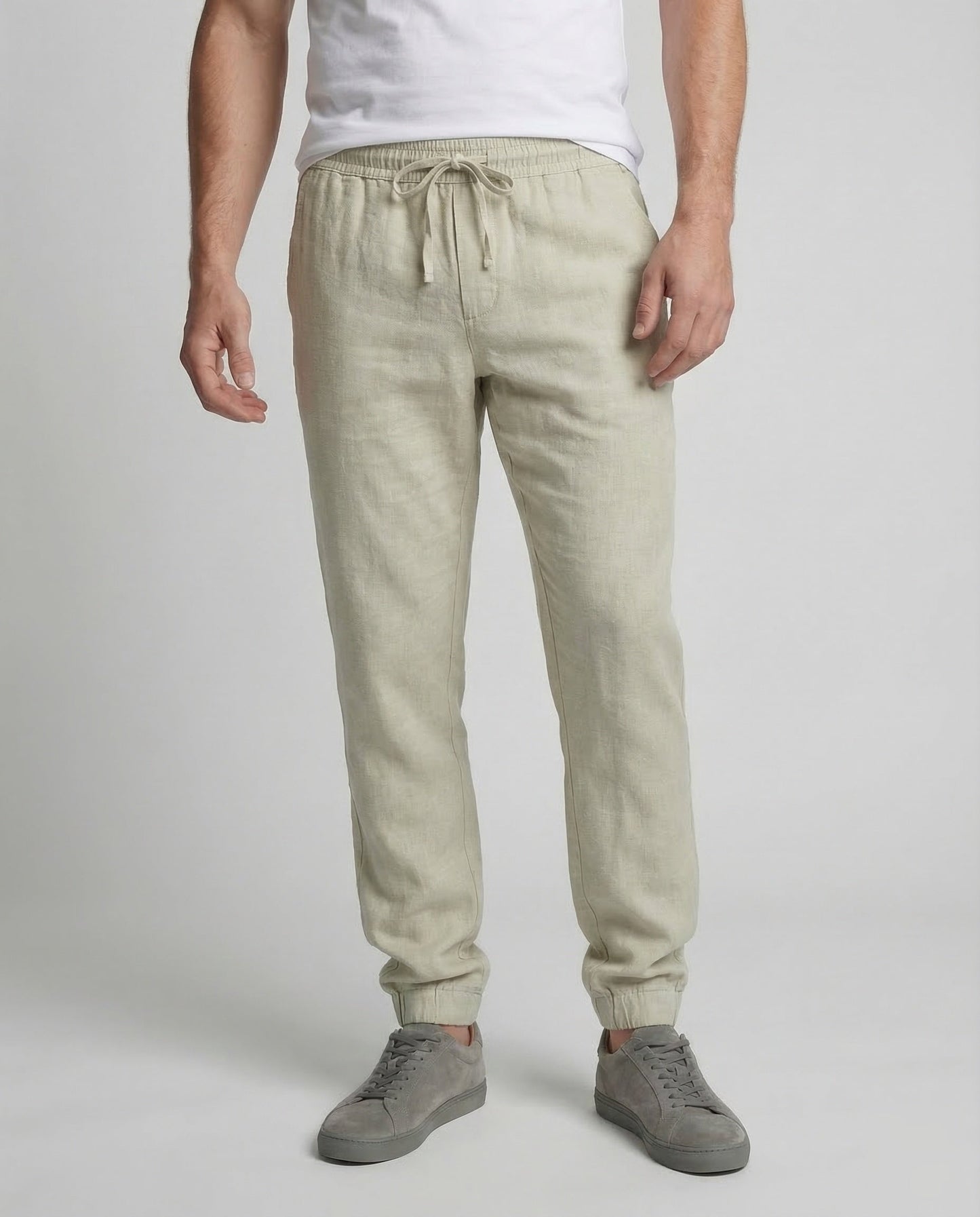 LÓPEZ - PANTALONES DE LINO