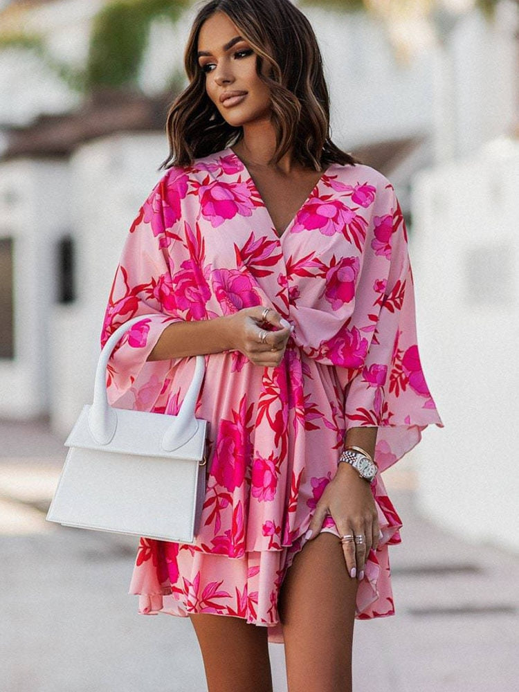 RAQUEL - MINI VESTIDO BOHO