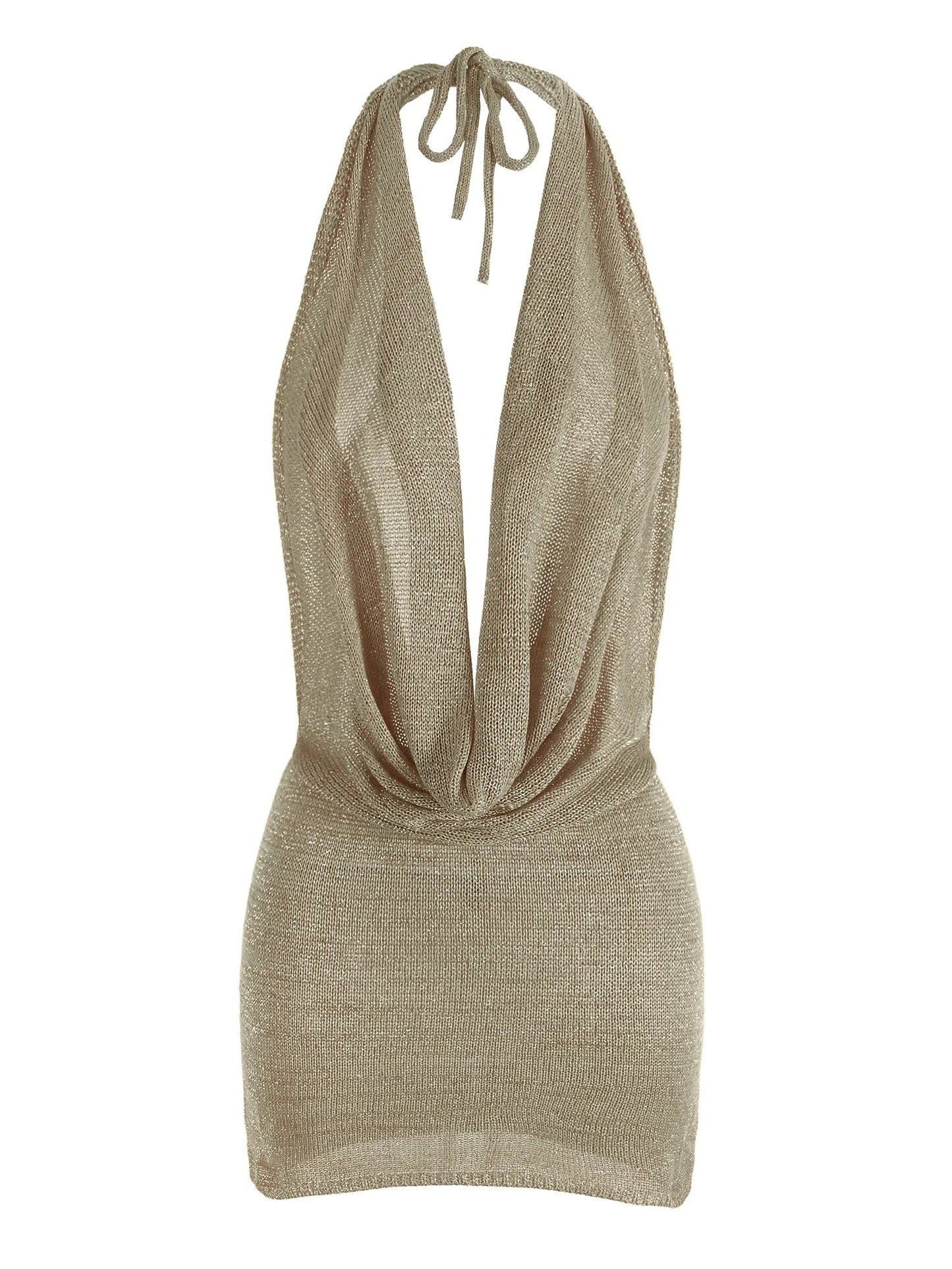 CLAUDIA - MINI VESTIDO EN V