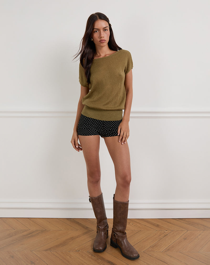 MARIBEL - SOFT KNIT TOP