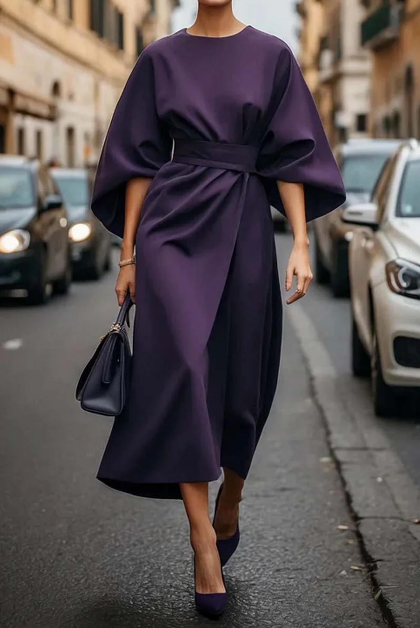 ÁFRICA - VESTIDO LARGO ELEGANTE