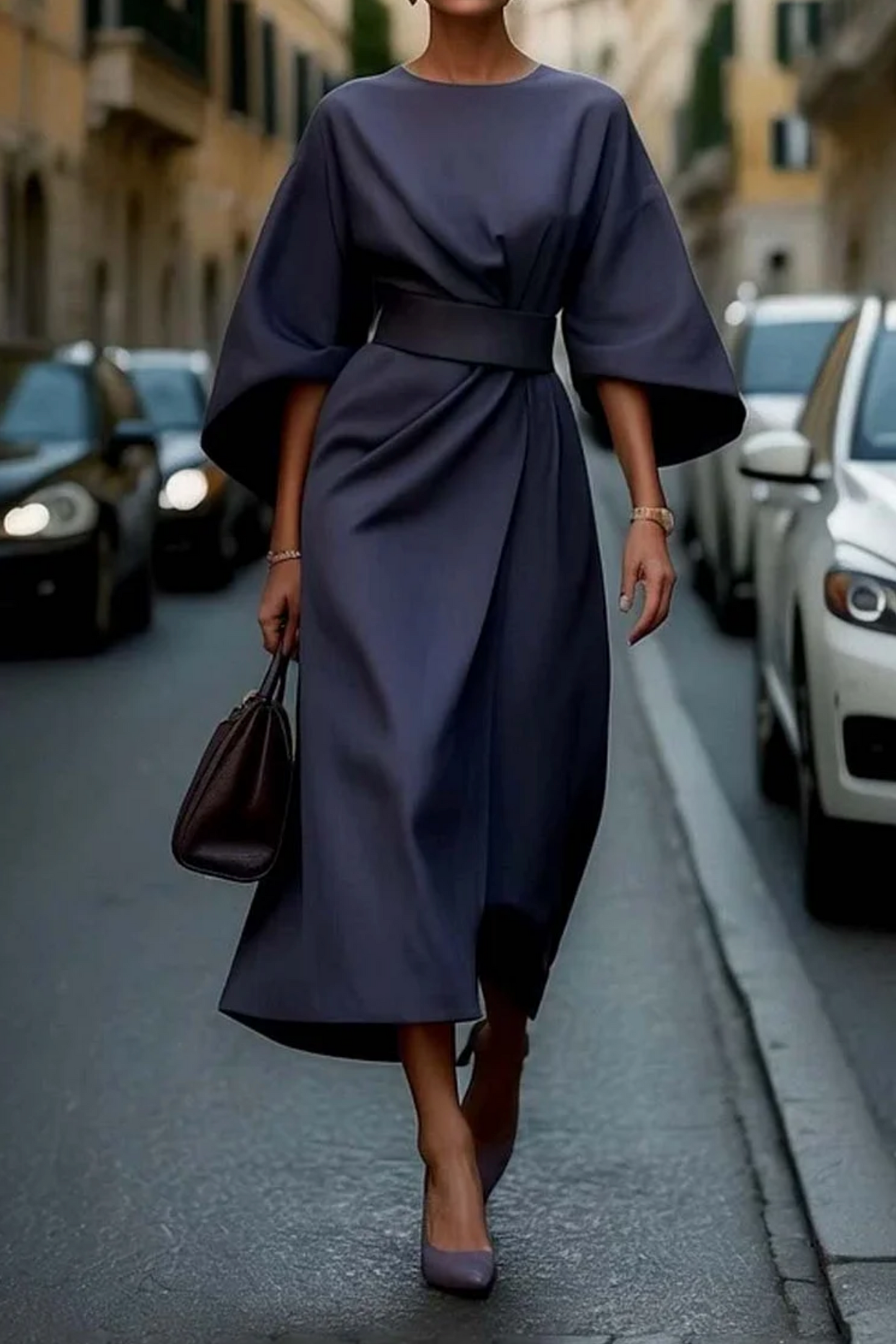 ÁFRICA - VESTIDO LARGO ELEGANTE
