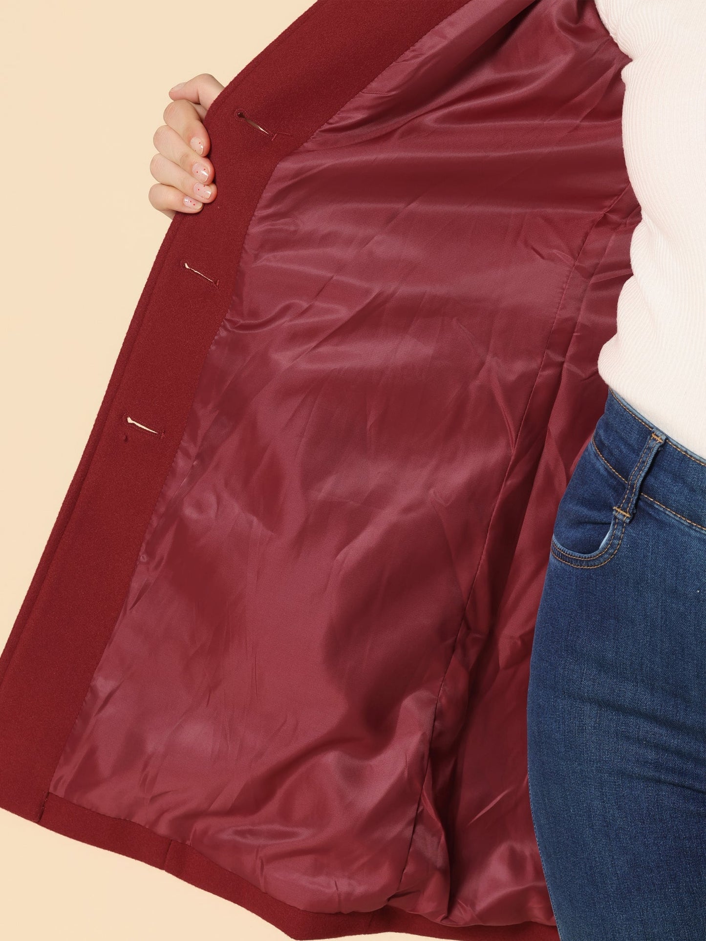 THALÍA- CHAQUETA DE FORRO INTERIOR Y MANGAS AJUSTADAS