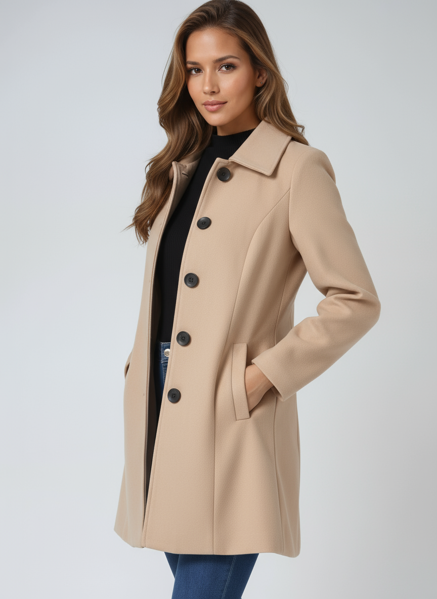 THALÍA- CHAQUETA DE FORRO INTERIOR Y MANGAS AJUSTADAS