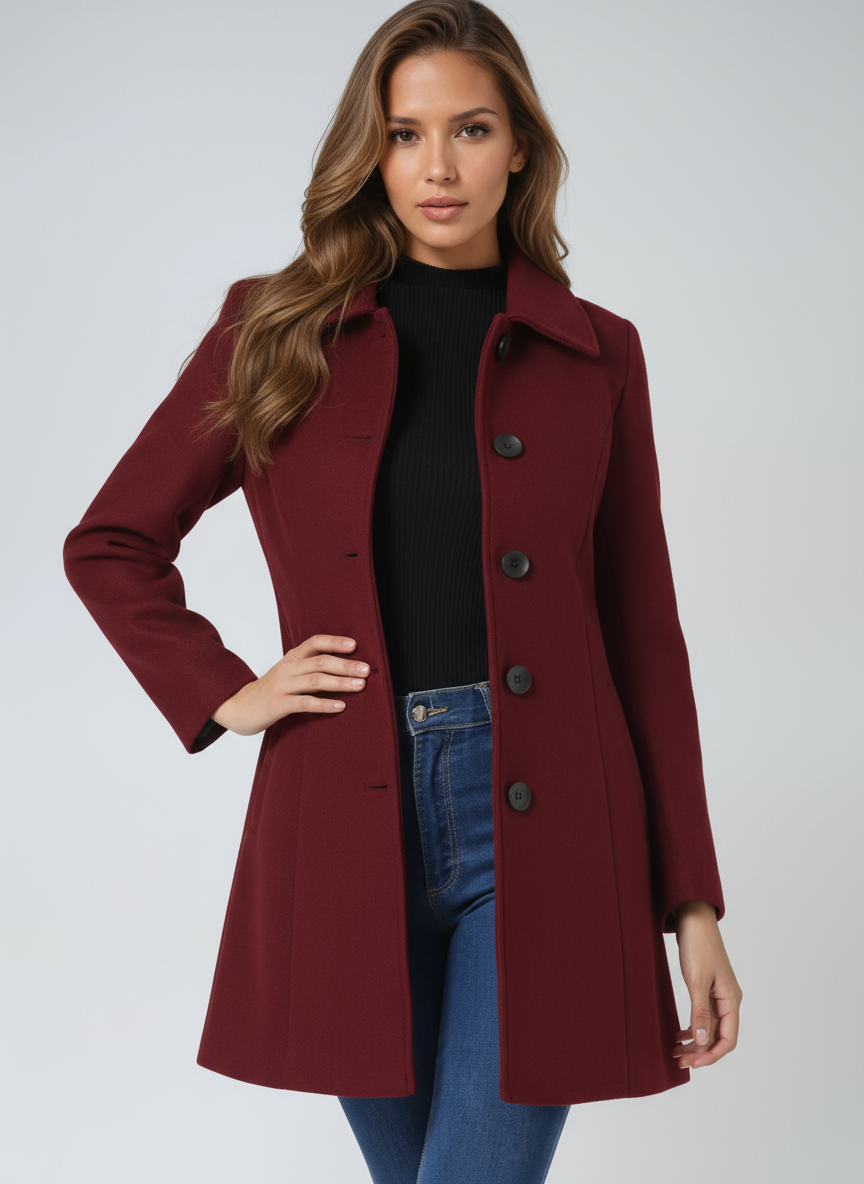 THALÍA- CHAQUETA DE FORRO INTERIOR Y MANGAS AJUSTADAS