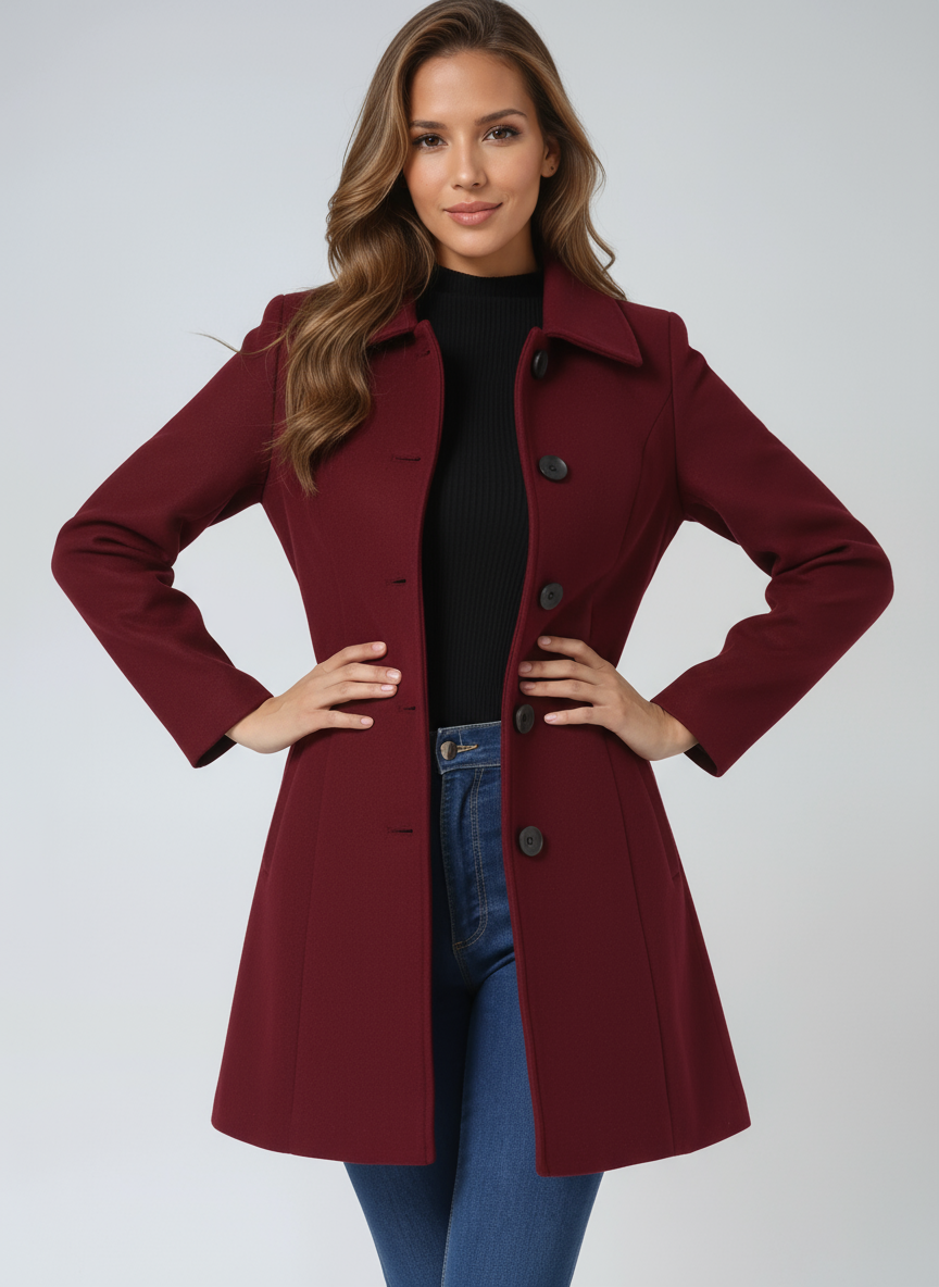 THALÍA- CHAQUETA DE FORRO INTERIOR Y MANGAS AJUSTADAS