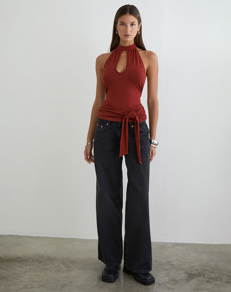 MARTA - DRAPED TOP