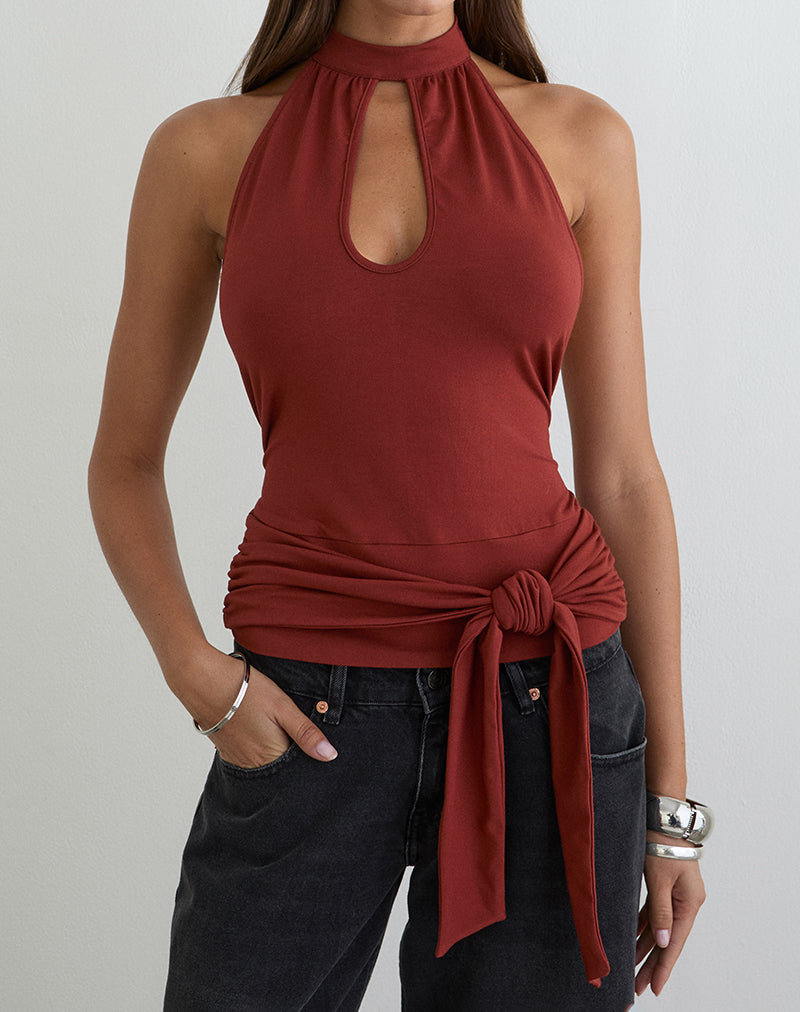 MARTA - DRAPED TOP