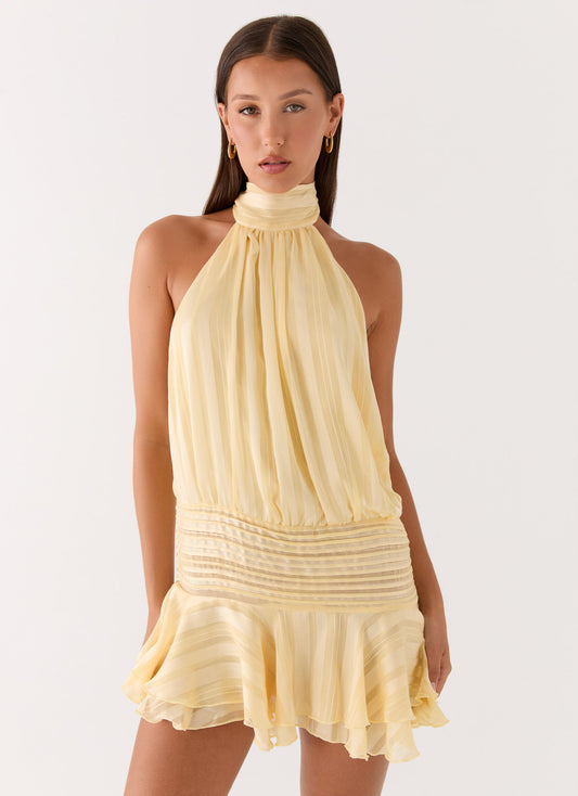 KARTIER - MINI VESTIDO HALTER