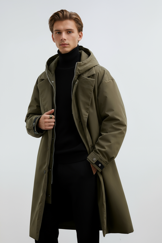 Hugo - Chaqueta Parka impermeable