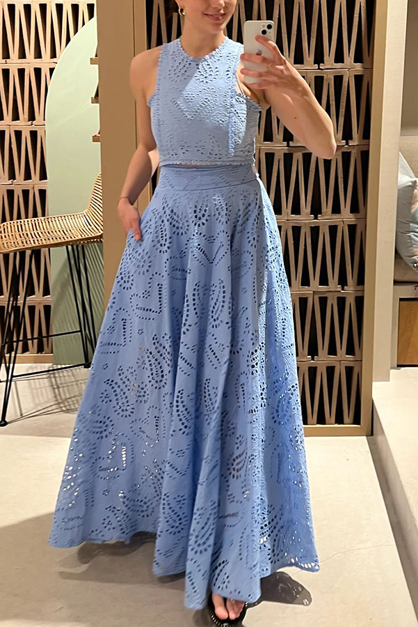 VENECIA - CONJUNTO CON BORDADOS
