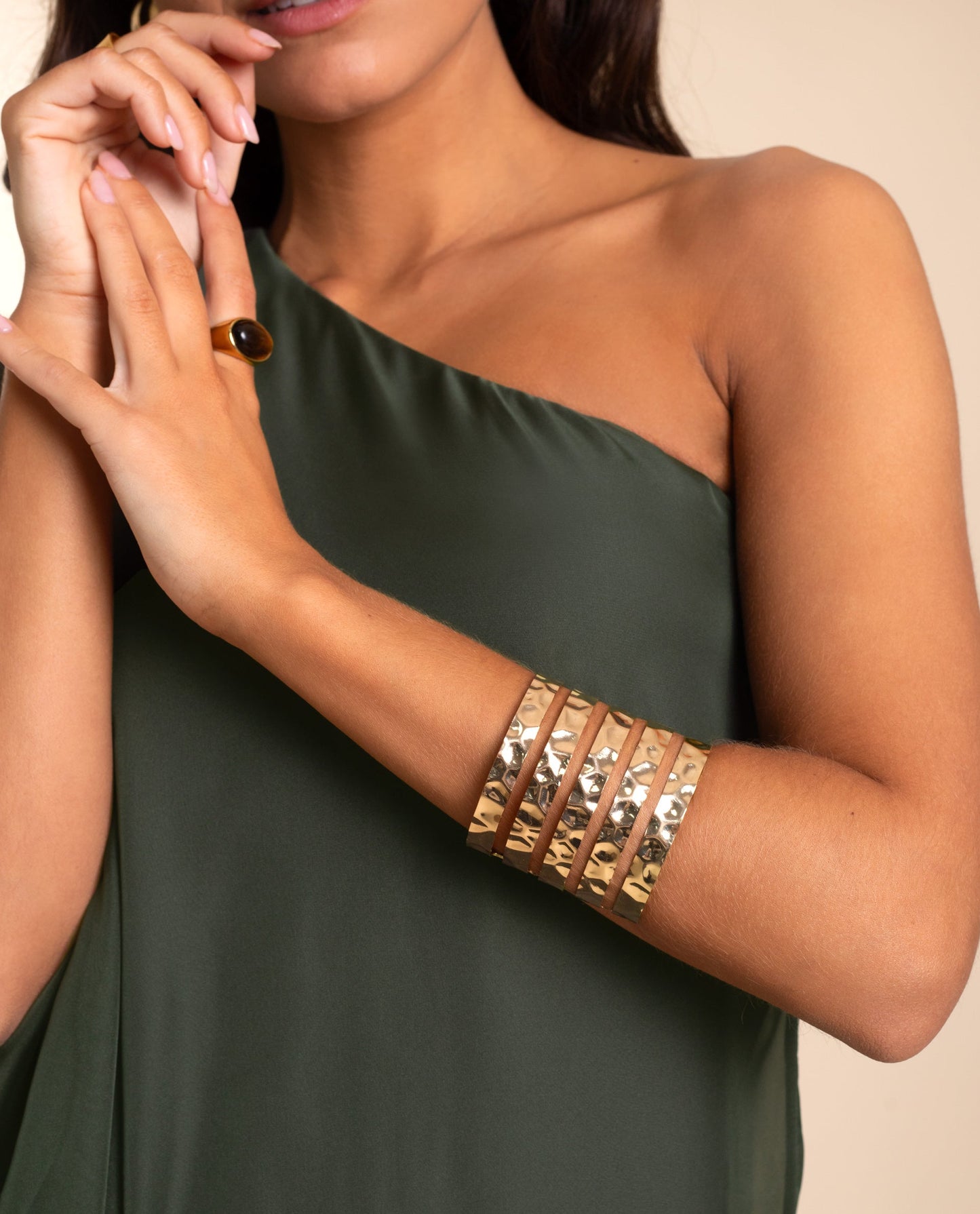 BRAZALETE GRACE · BAÑO ORO