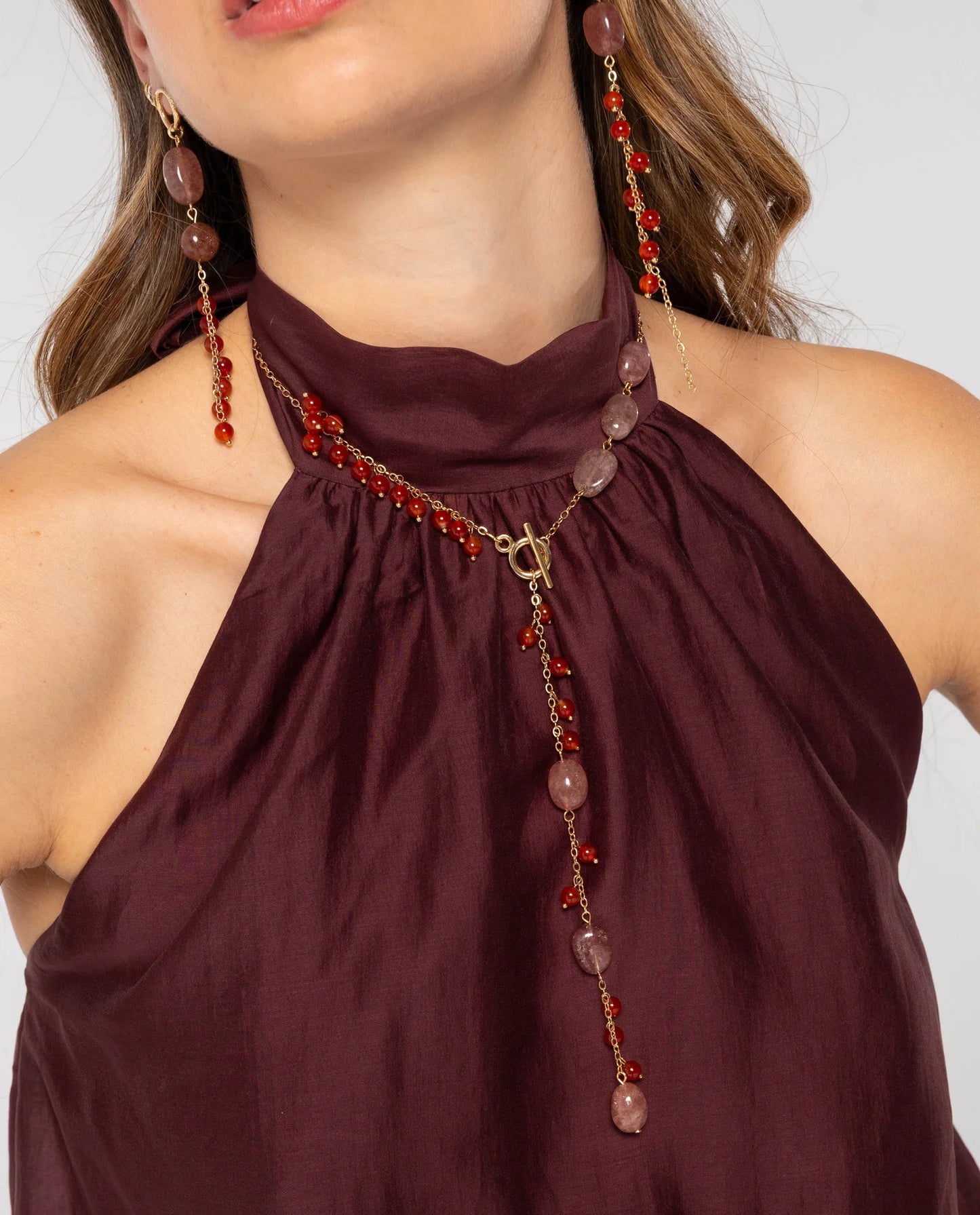 COLLAR ISLE OF HER · CORAL