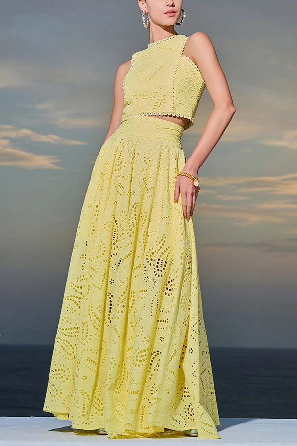 VENECIA - CONJUNTO CON BORDADOS