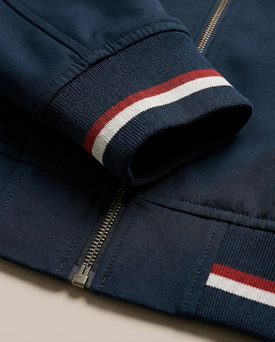Noah - Bomber Casual con Cremallera
