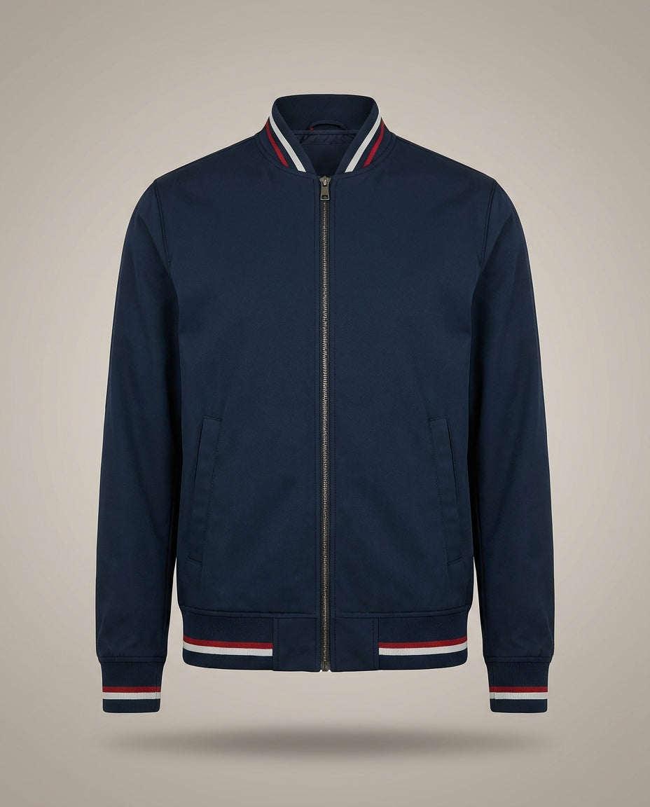 Noah - Bomber Casual con Cremallera