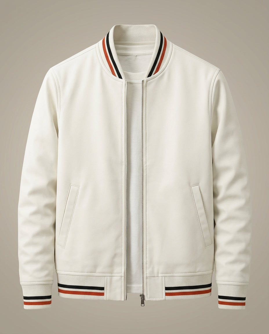 Noah - Bomber Casual con Cremallera