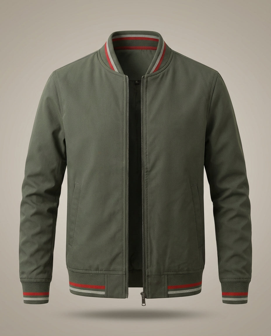 Noah - Bomber Casual con Cremallera