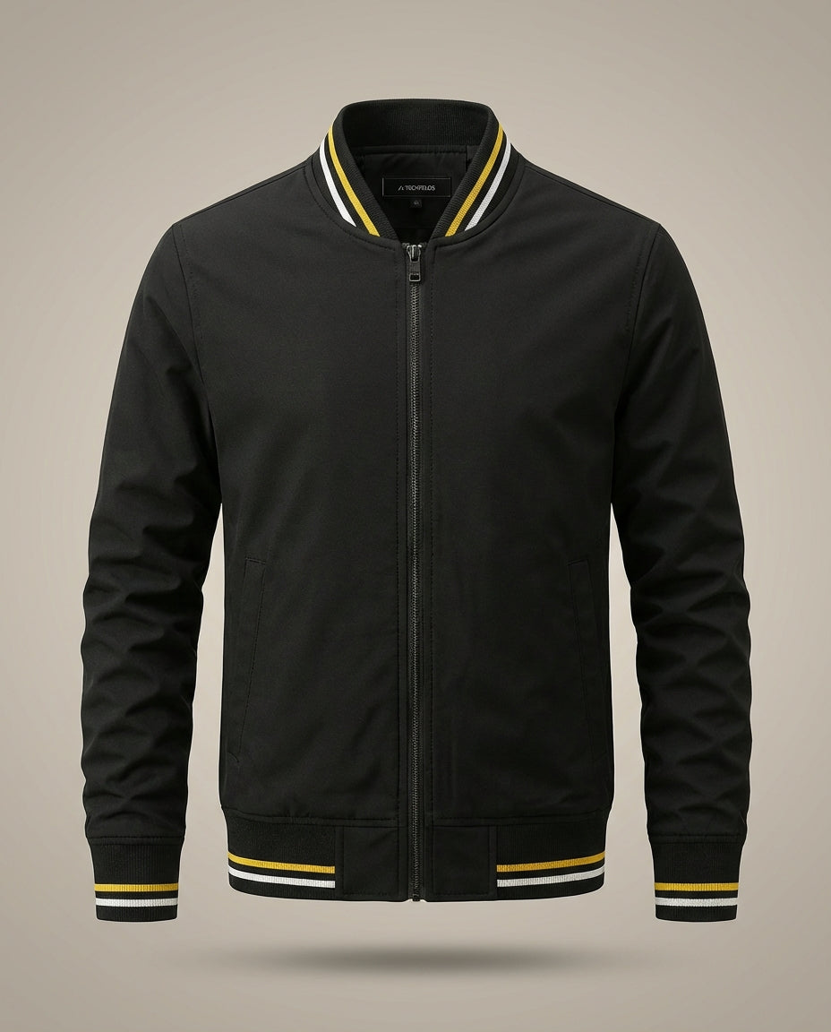 Noah - Bomber Casual con Cremallera