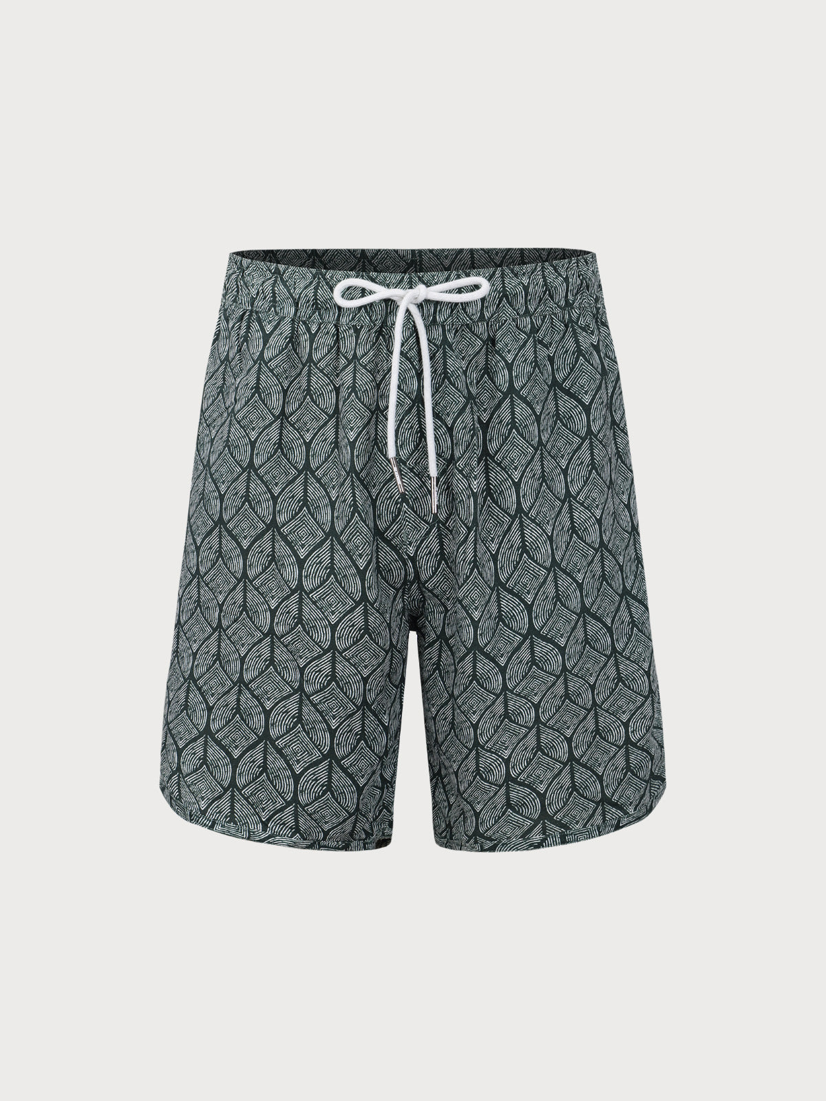 Hapnix® - Bañador Verde de 7" para Hombre