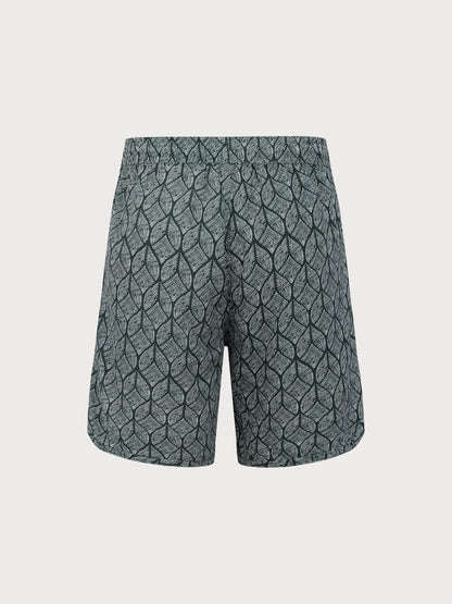 Hapnix® - Bañador Verde de 7" para Hombre