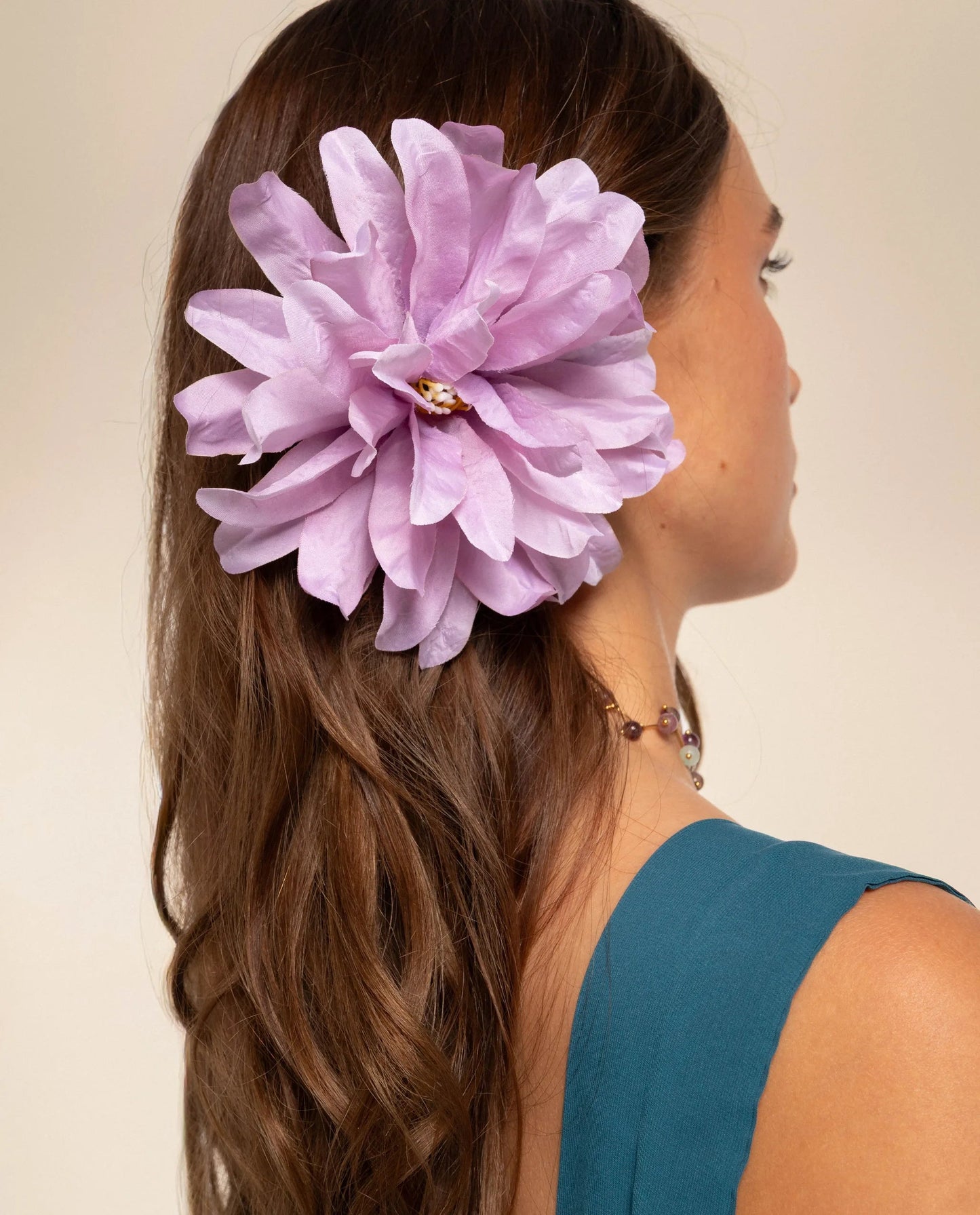 HAIR CLIP FLOWER · MALVA