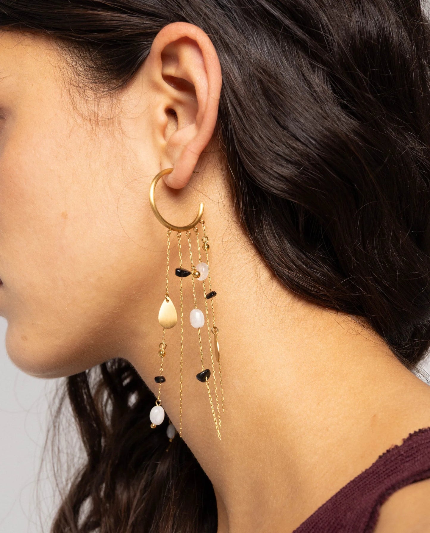 PENDIENTES GOLDEN DUST · DORADO