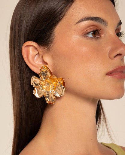 PENDIENTES SYROS · DORADO
