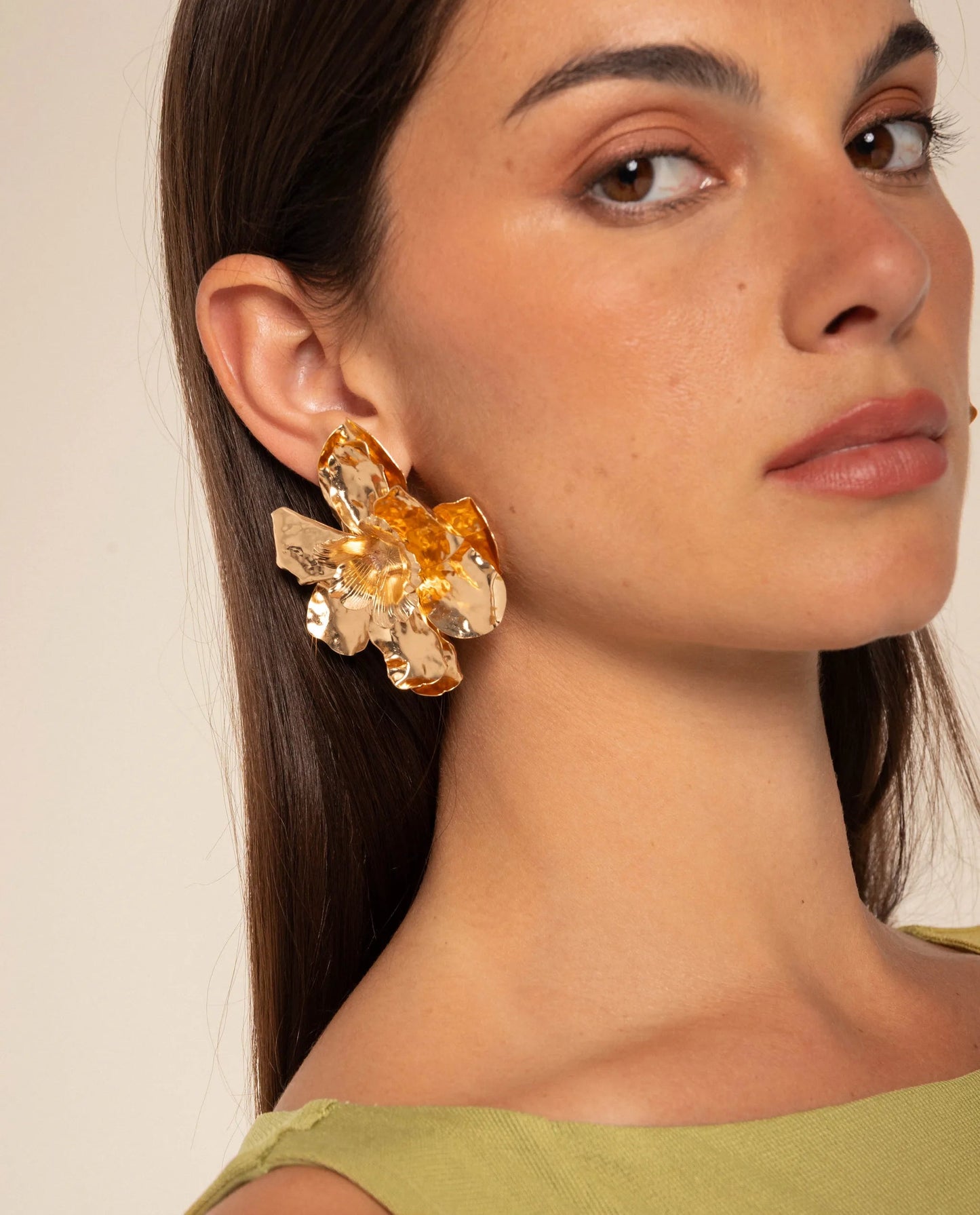 PENDIENTES SYROS · DORADO