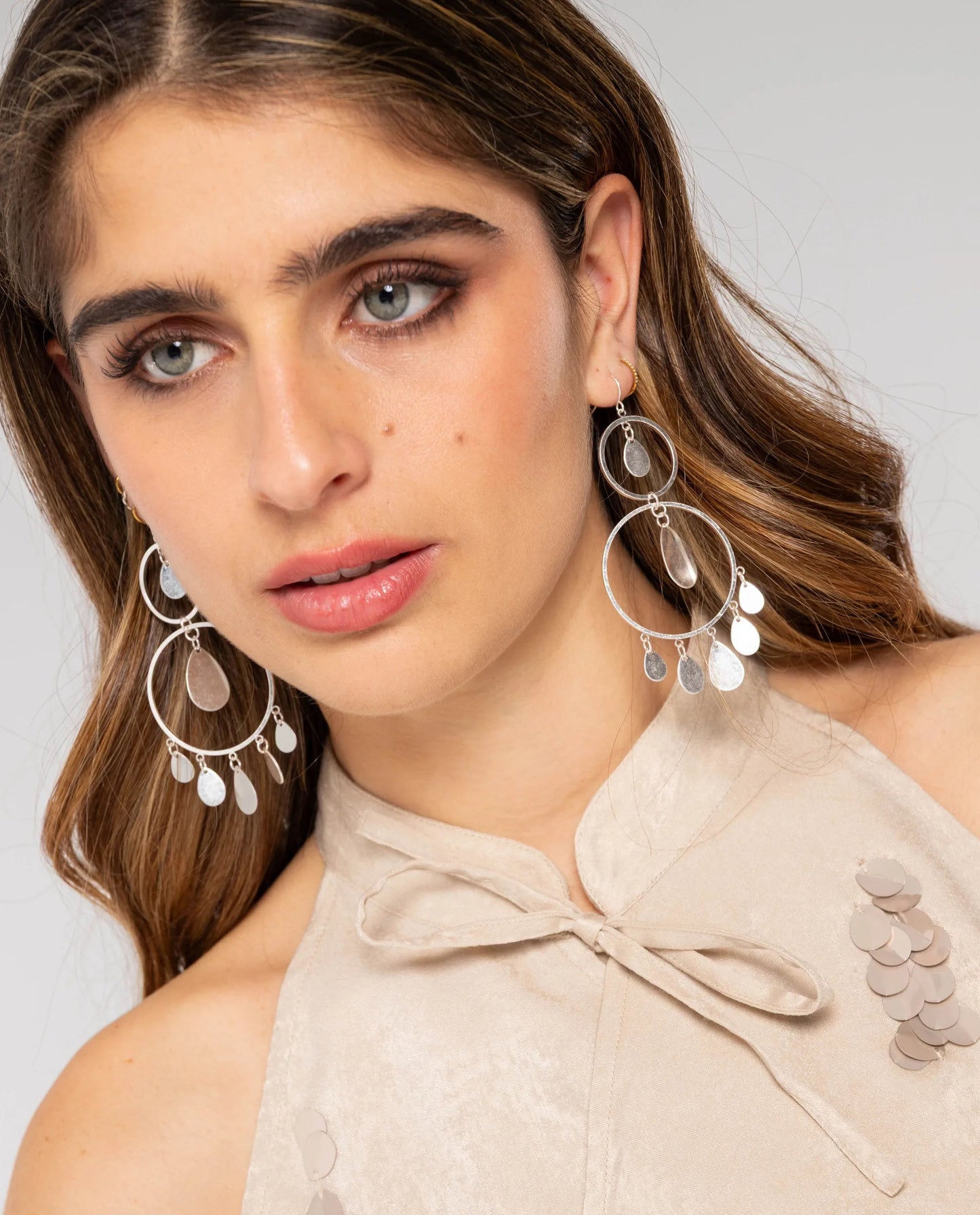 PENDIENTES COASTAL CRUSH · PLATA